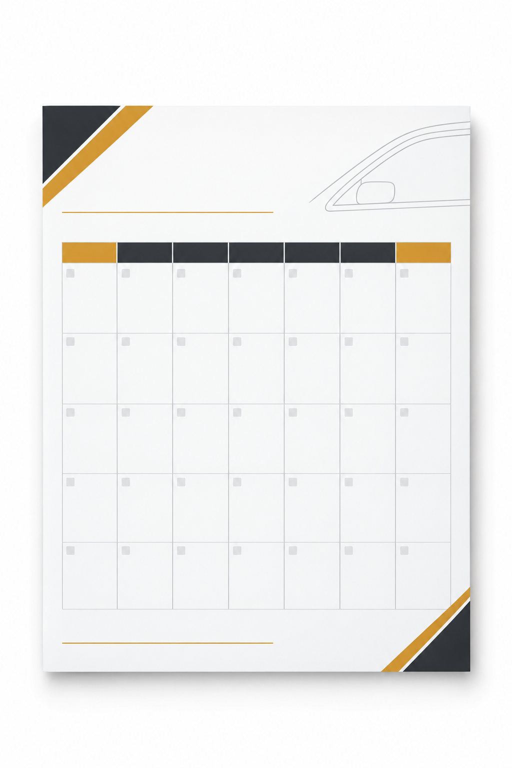 Window Tint Shop Content Command Center content calendar preview